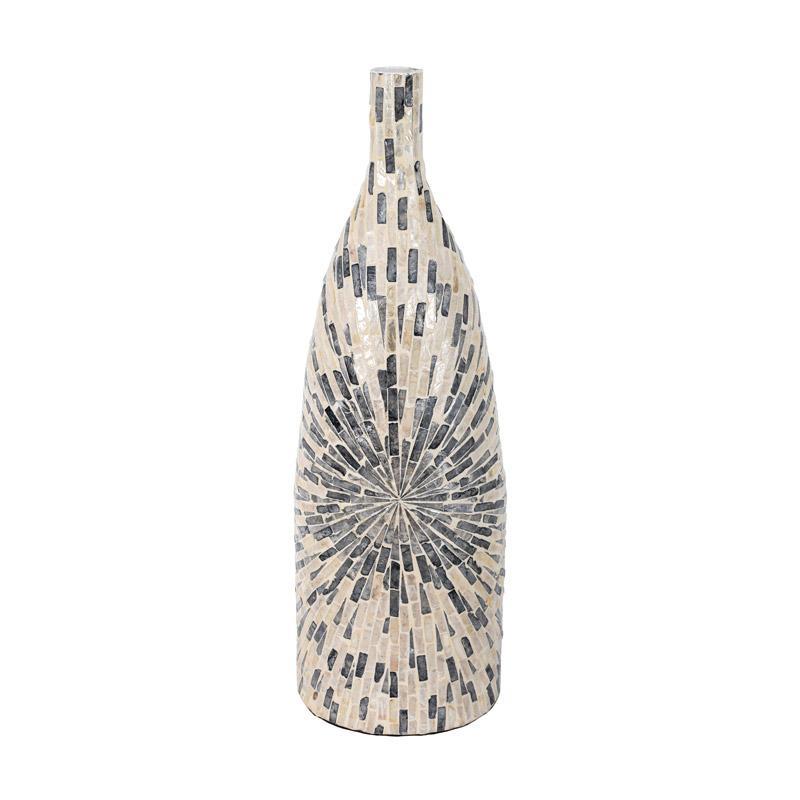 Βάζο Δαπέδου Bamboo-Κοχύλι Fylliana FL241 Γκρι-Λευκό Φ20x62 εκ. Βάζο Δαπέδου Bamboo-Κοχύλι Fylliana FL241 Γκρι-Λευκό Φ20x62 εκ.
