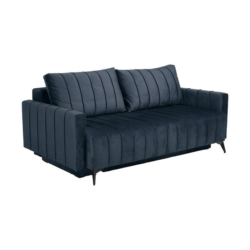 Καναπές - Κρεβάτι Comfort Fylliana Μπλέ 235x104x80 εκ.