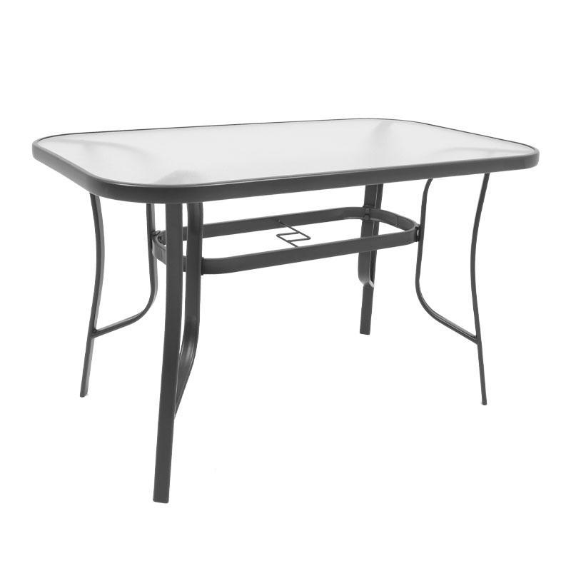 Τραπέζι Steel Fylliana Γκρί 120x70x70 εκ. Τραπέζι Steel Fylliana Γκρί 120x70x70 εκ.