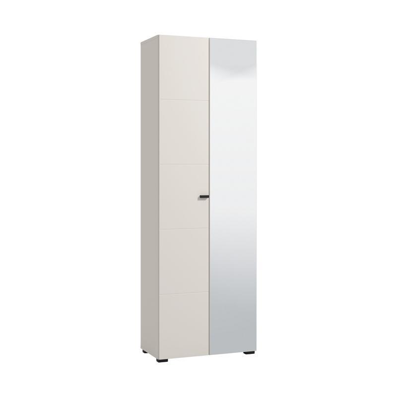 Έπιπλο εισόδου - Ντουλάπα RATHLIN P2 OG με Καθρέπτη Cashmere 64x35x194εκ. Έπιπλο εισόδου - Ντουλάπα RATHLIN P2 OG με Καθρέπτη Cashmere 64x35x194εκ.