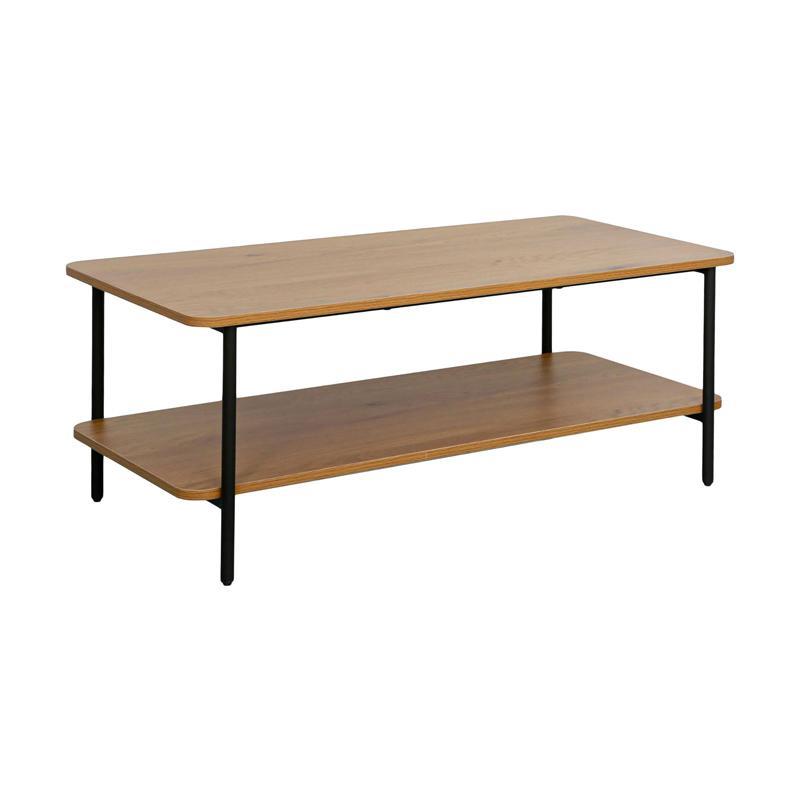 Τραπεζάκι Σαλονιού Μεταλλικό FL2504 Fylliana Black Oak χρώμα 100x50x40εκ Τραπεζάκι Σαλονιού Μεταλλικό FL2504 Fylliana Black Oak χρώμα 100x50x40εκ