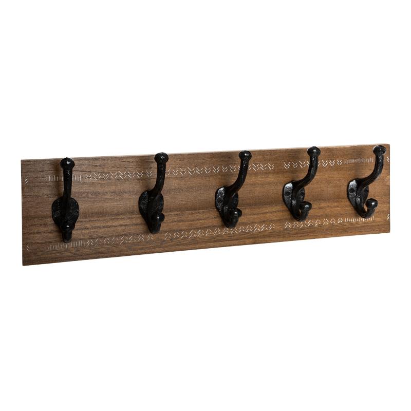 Κρεμάστρα Terty mdf σε καρυδί απόχρωση 50x8.5x13εκ Κρεμάστρα Terty mdf σε καρυδί απόχρωση 50x8.5x13εκ