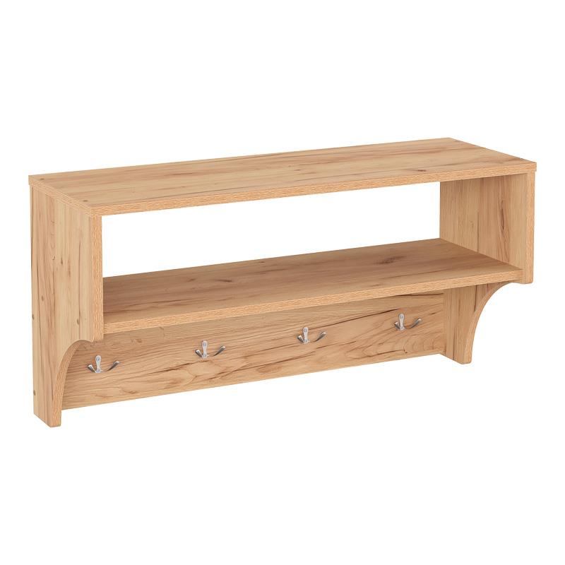 Κρεμάστρα Crosta σε oak απόχρωση 80x28x40εκ Κρεμάστρα Crosta σε oak απόχρωση 80x28x40εκ