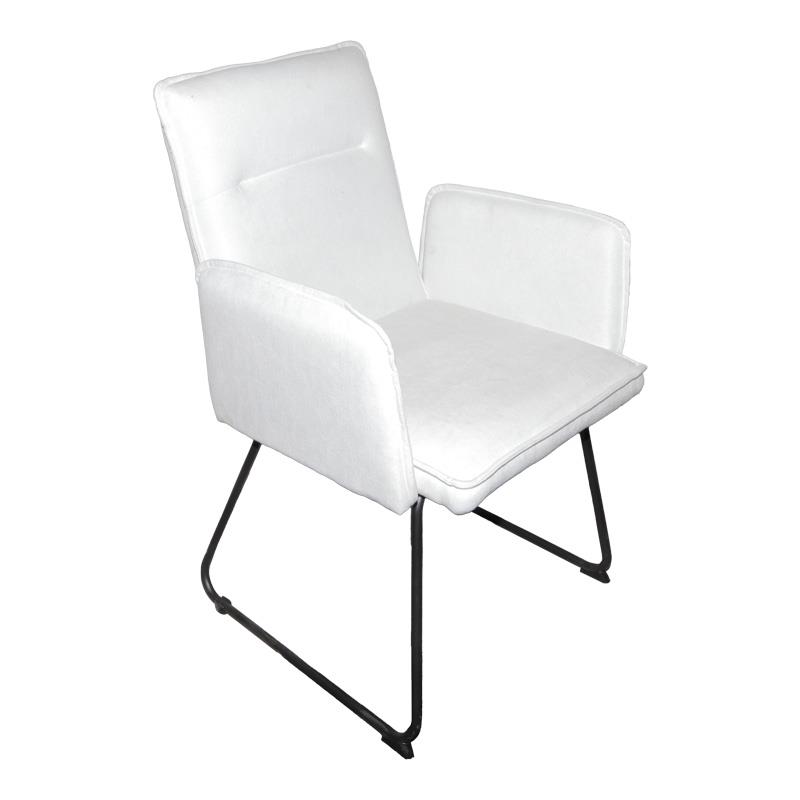 Καρέκλα-Πολυθρόνα Essential ύφασμα μπεζ-πόδι μαύρο μεταλλικό 55.5x59x89εκ Καρέκλα-Πολυθρόνα Essential ύφασμα μπεζ-πόδι μαύρο μεταλλικό 55.5x59x89εκ