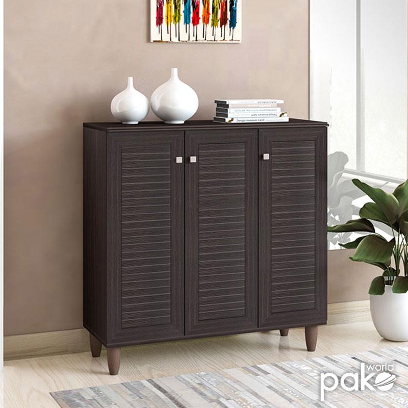 Παπουτσοθήκη-ντουλάπι SANTO 16 ζεύγων χρώμα wenge 89,5x34,5x91,5εκ Παπουτσοθήκη-ντουλάπι SANTO 16 ζεύγων χρώμα wenge 89,5x34,5x91,5εκ