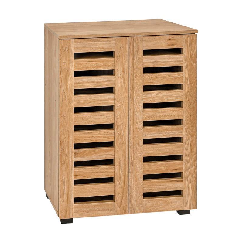 Παπουτσοθήκη Vento Fylliana με 4 ράφια σε Artisan Oak 60x33x87εκ