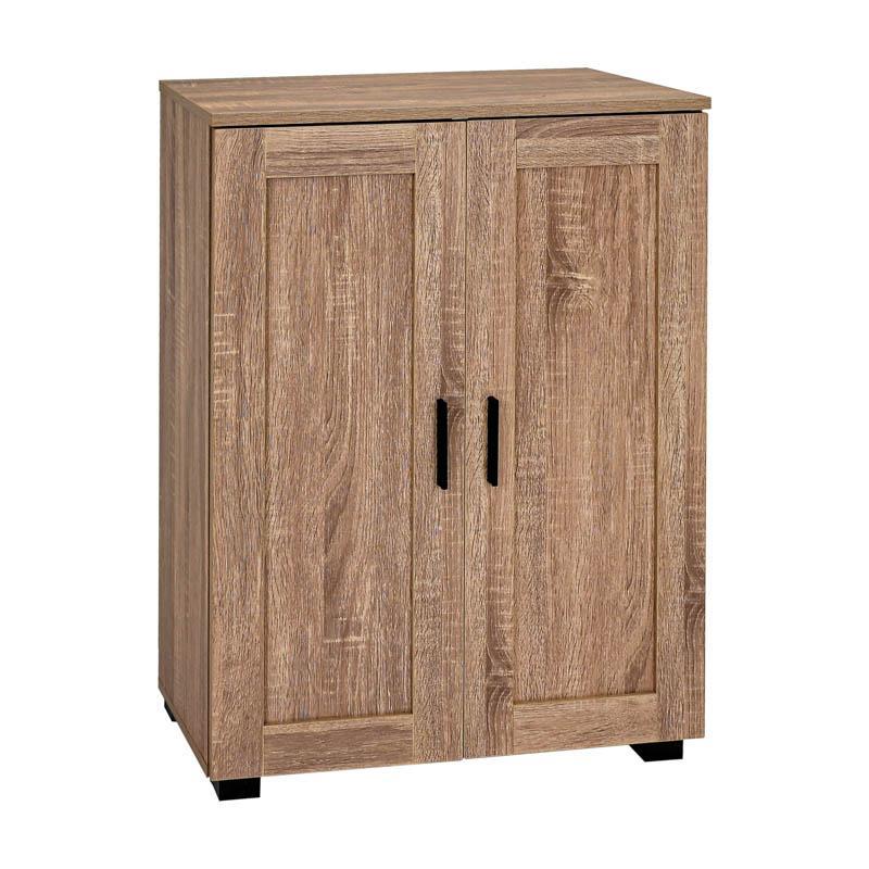 Παπουτσοθήκη Cubo Fylliana με 4 ράφια σε Grey Oak 60x33x84εκ Παπουτσοθήκη Cubo Fylliana με 4 ράφια σε Grey Oak 60x33x84εκ