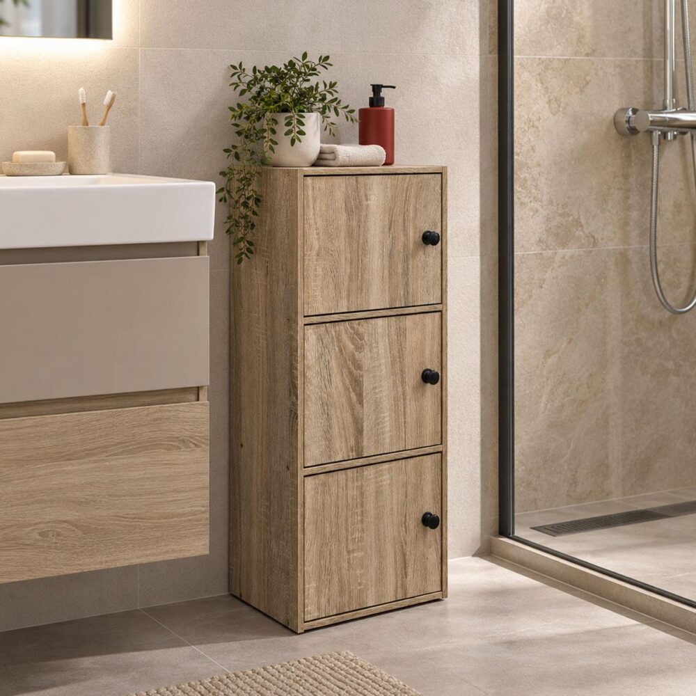 Ντουλάπα - στήλη Wirdia sonoma 30.5x24x71.5εκ