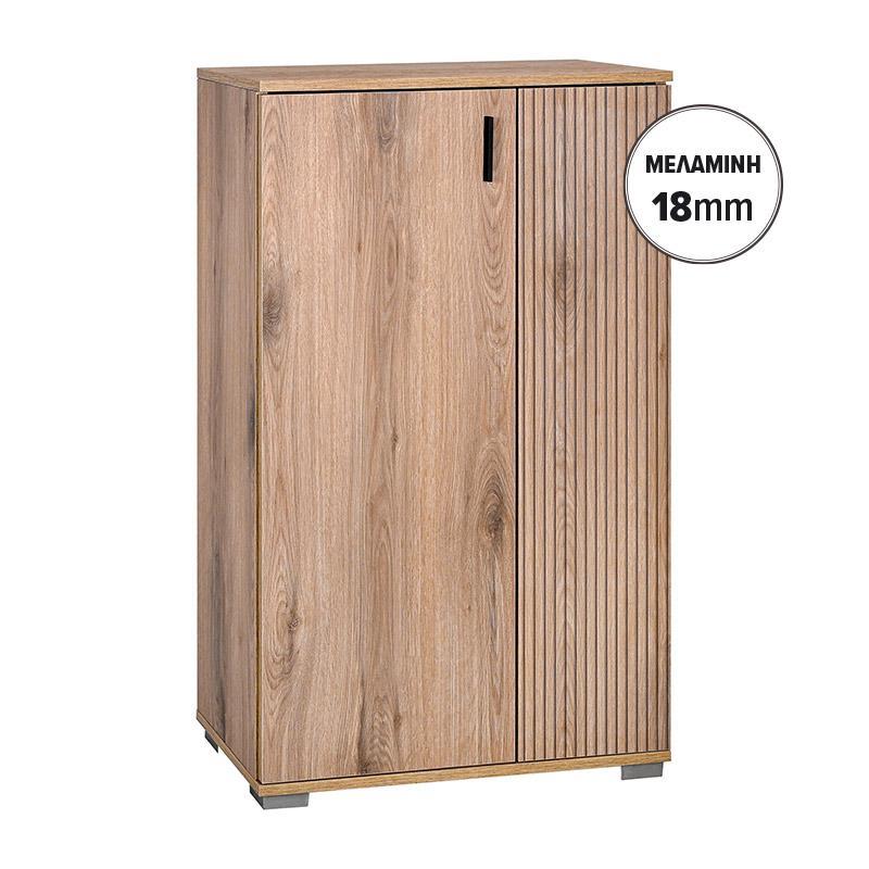 Παπουτσοθήκη Valenor Fylliana Artisan απόχρωση 69x34x120εκ