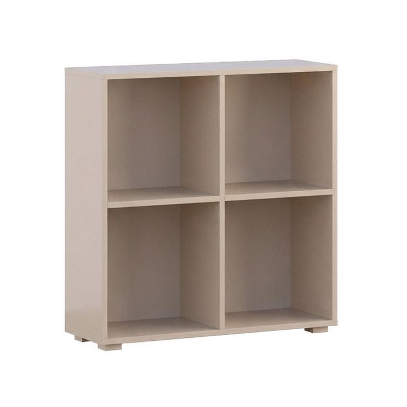 Βιβλιοθήκη - Ραφιέρα Smart 4P Fylliana Cashmere χρώμα 74x25x76εκ