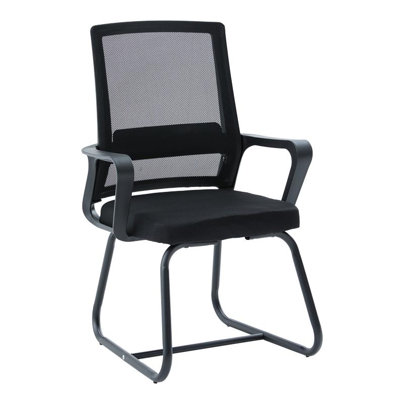 Καρέκλα επισκέπτη Palma mesh μαύρο 46x52x94εκ