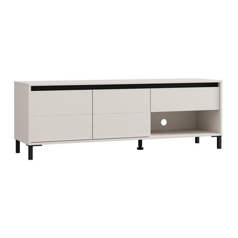Έπιπλο Τηλεόρασης Marron 150 Cashmere - Μαύρο Ματ 151x40x52εκ. Έπιπλο Τηλεόρασης Marron 150 Cashmere - Μαύρο Ματ 151x40x52εκ.