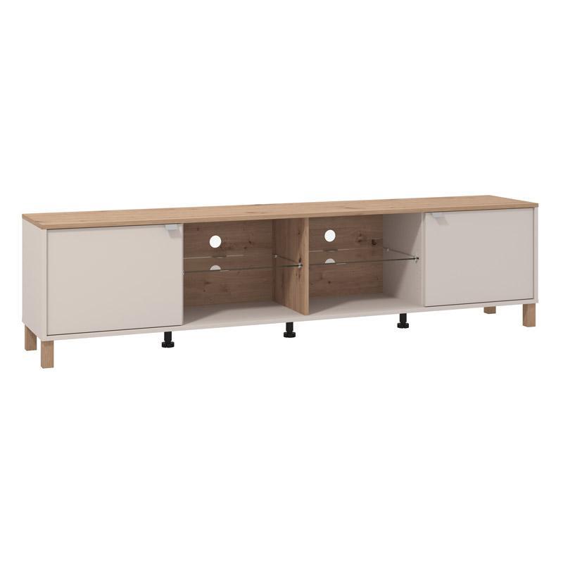 Έπιπλο Τηλεόρασης LINEAL TV 205 Artisan - Cashmere χρώμα 208x40x52εκ Έπιπλο Τηλεόρασης LINEAL TV 205 Artisan - Cashmere χρώμα 208x40x52εκ