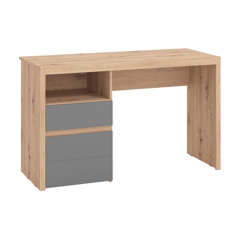 Γραφείο HIPATIA 2F LP σε Artisan - γκρί γραφίτης 127x51x77εκ.