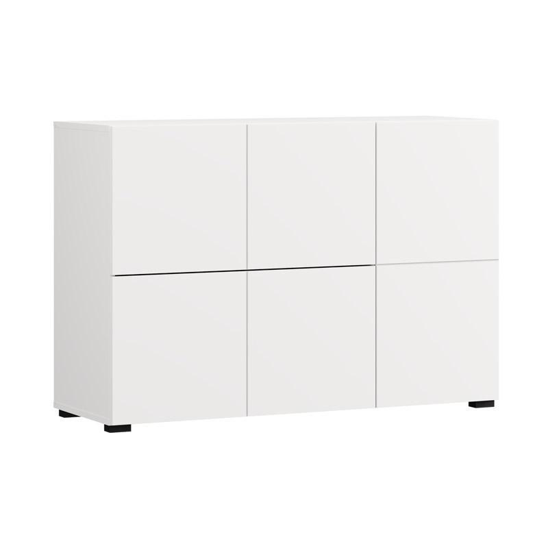 Μπουφές ARGYLL 115 3K2F1V σε Λευκό χρώμα 116x40x79εκ Μπουφές ARGYLL 115 3K2F1V σε Λευκό χρώμα 116x40x79εκ