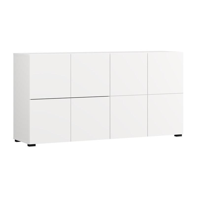 Μπουφές ARGYLL 154 4K2F2V Λευκό χρώμα 155x40x79εκ