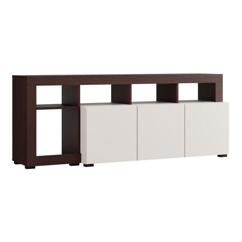 Έπιπλο Τηλεόρασης ARGYLL TV 154 3K3V OP Cashmere με Dark Tailor Oak χρώμα 154x40x61εκ Έπιπλο Τηλεόρασης ARGYLL TV 154 3K3V OP Cashmere με Dark Tailor Oak χρώμα 154x40x61εκ