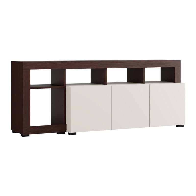 Έπιπλο Τηλεόρασης ARGYLL TV 154 3K 1F1V OP Cashmere με Dark Tailor Oak χρώμα 154x40x61εκ