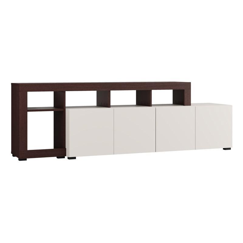 Έπιπλο Τηλεόρασης ARGYLL TV 192 4K2F OP Cashmere με Dark Tailor Oak χρώμα 193x40x61εκ