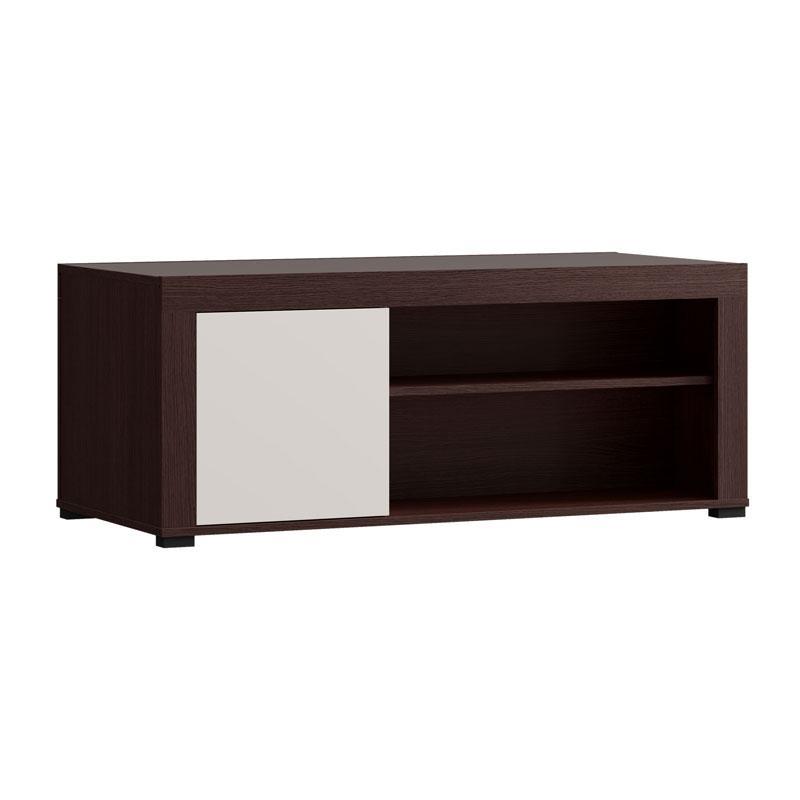 Τραπεζάκι Σαλονιού ARGYLL σε Cashmere με Dark Tailor Oak 121x55x49εκ Τραπεζάκι Σαλονιού ARGYLL σε Cashmere με Dark Tailor Oak 121x55x49εκ