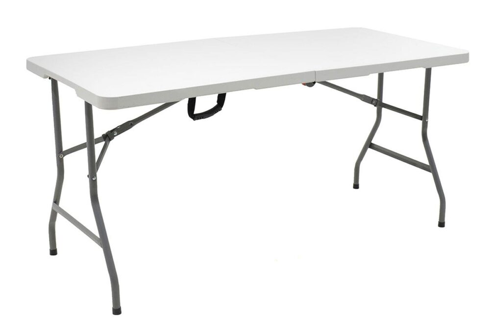 Τραπέζι catering Rodeo πτυσσόμενο-βαλίτσα λευκό 183x76x74εκ Τραπέζι catering Rodeo πτυσσόμενο-βαλίτσα λευκό 183x76x74εκ