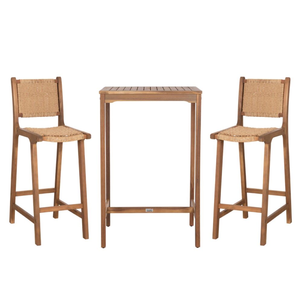 Σετ Κήπου Μπαρ RUEN C10978 3τεμ. με Τραπέζι 65x65x100εκ. & 2 Σκαμπό Μπαρ Ξύλο Ακακίας - Twist Wicket Σετ Κήπου Μπαρ RUEN C10978 3τεμ. με Τραπέζι 65x65x100εκ. & 2 Σκαμπό Μπαρ Ξύλο Ακακίας - Twist Wicket
