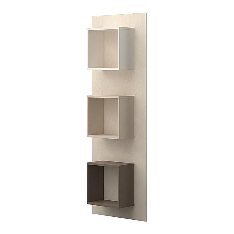 Ράφι τοίχου Fylliana Coffee 58x22x172 εκ. Ράφι τοίχου Fylliana Coffee 58x22x172 εκ.