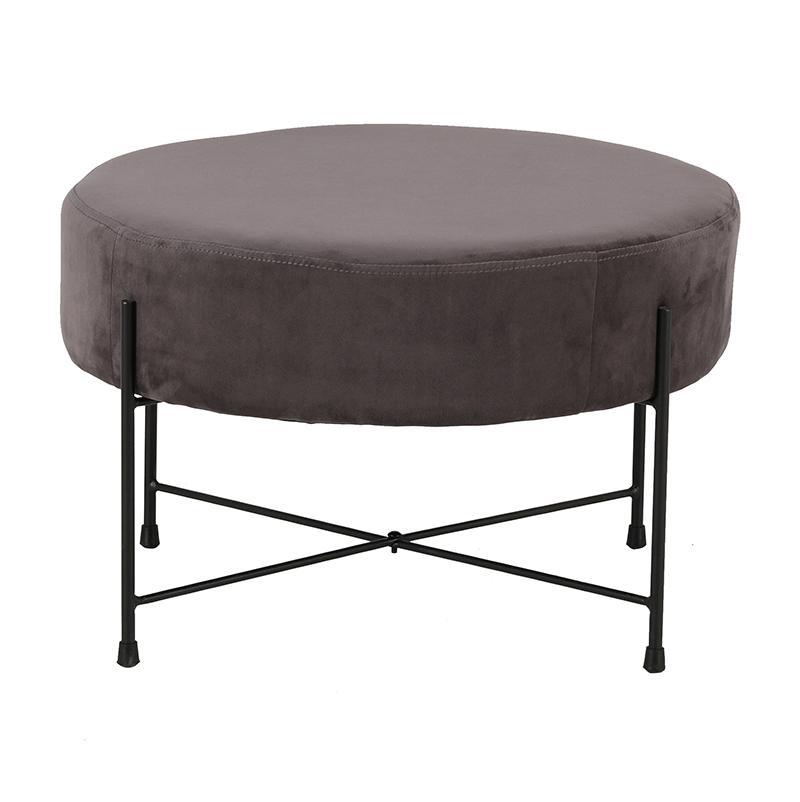 Σκαμπό 102 Fylliana Γκρί 60x60x40 εκ. Σκαμπό 102 Fylliana Γκρί 60x60x40 εκ.