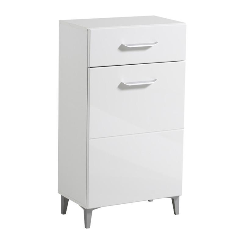 Έπιπλο Χολ Como 1K1F Λευκό - Λευκή Λάκα 58x35x104,5 εκ. Έπιπλο Χολ Como 1K1F Λευκό - Λευκή Λάκα 58x35x104,5 εκ.