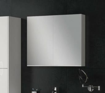 Καθρέπτης μπάνιου Ada 80 Λευκό 80x14x68 εκ. Καθρέπτης μπάνιου Ada 80 Λευκό 80x14x68 εκ.