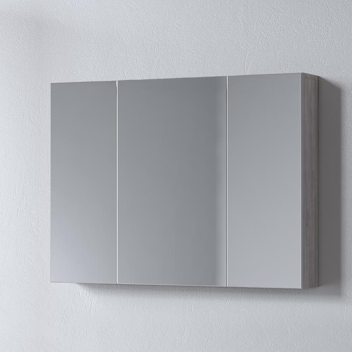 Καθρέπτης μπάνιου OMEGA 90 Grey Oak 90x14x65 εκ.