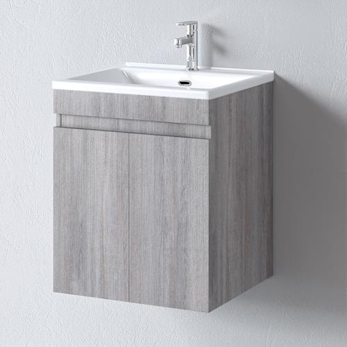 Πάγκος μπάνιου με Νιπτήρα OMEGA 55 Grey Oak 51x44x60 εκ. Πάγκος μπάνιου με Νιπτήρα OMEGA 55 Grey Oak 51x44x60 εκ.