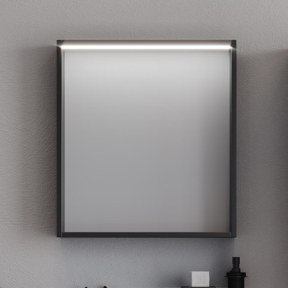 Καθρέπτης μπάνιου LAGUNA 60 LED Μαύρο 60x14x68 εκ.