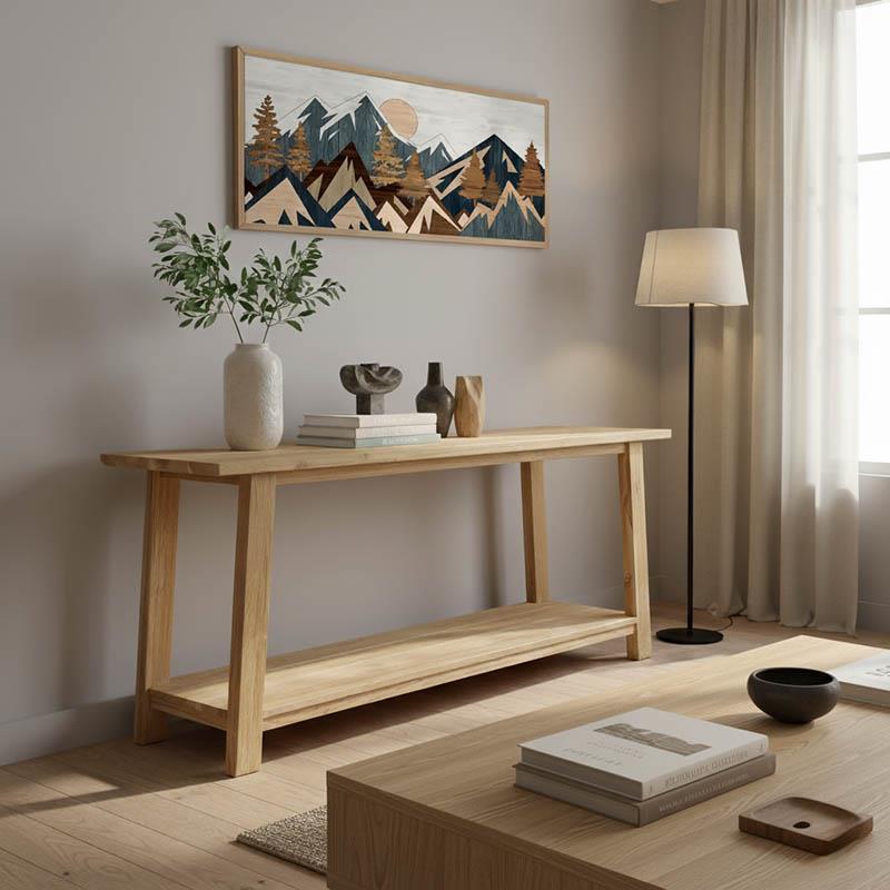 Κονσόλα Decoza teak ξύλο σε φυσική απόχρωση 200x40x80εκ Κονσόλα Decoza teak ξύλο σε φυσική απόχρωση 200x40x80εκ